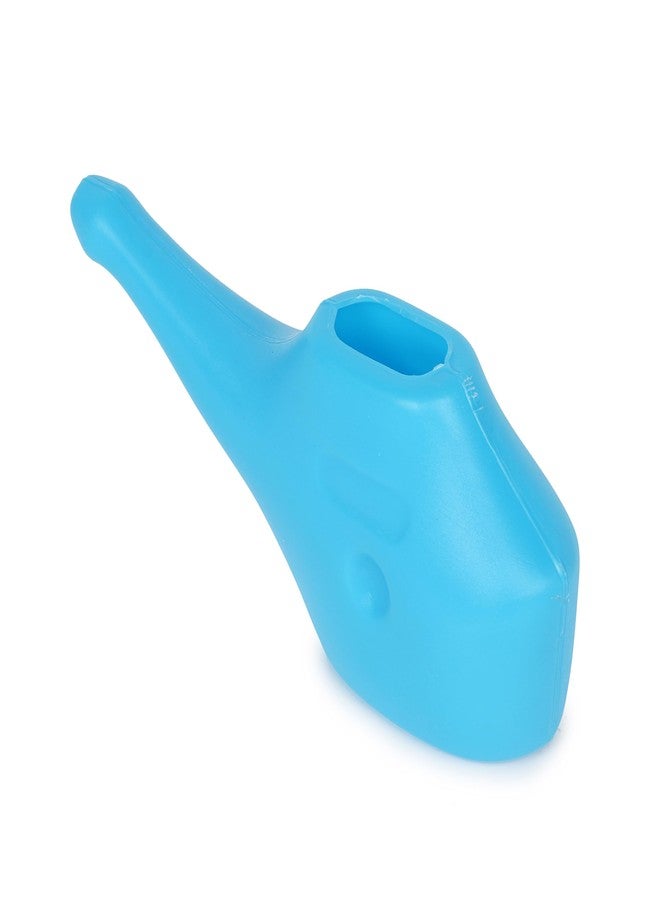 WHOLELIFEOBJECTS Economy, Light-Weight, Durable Neti Pot with 10 Sachet Neti Salt - Handy, Compact and Travel Friendly Dishwasher Safe eco Friendly Natural Treatment for Sinus and Congestion (2 pcs, Blue) - Image 4